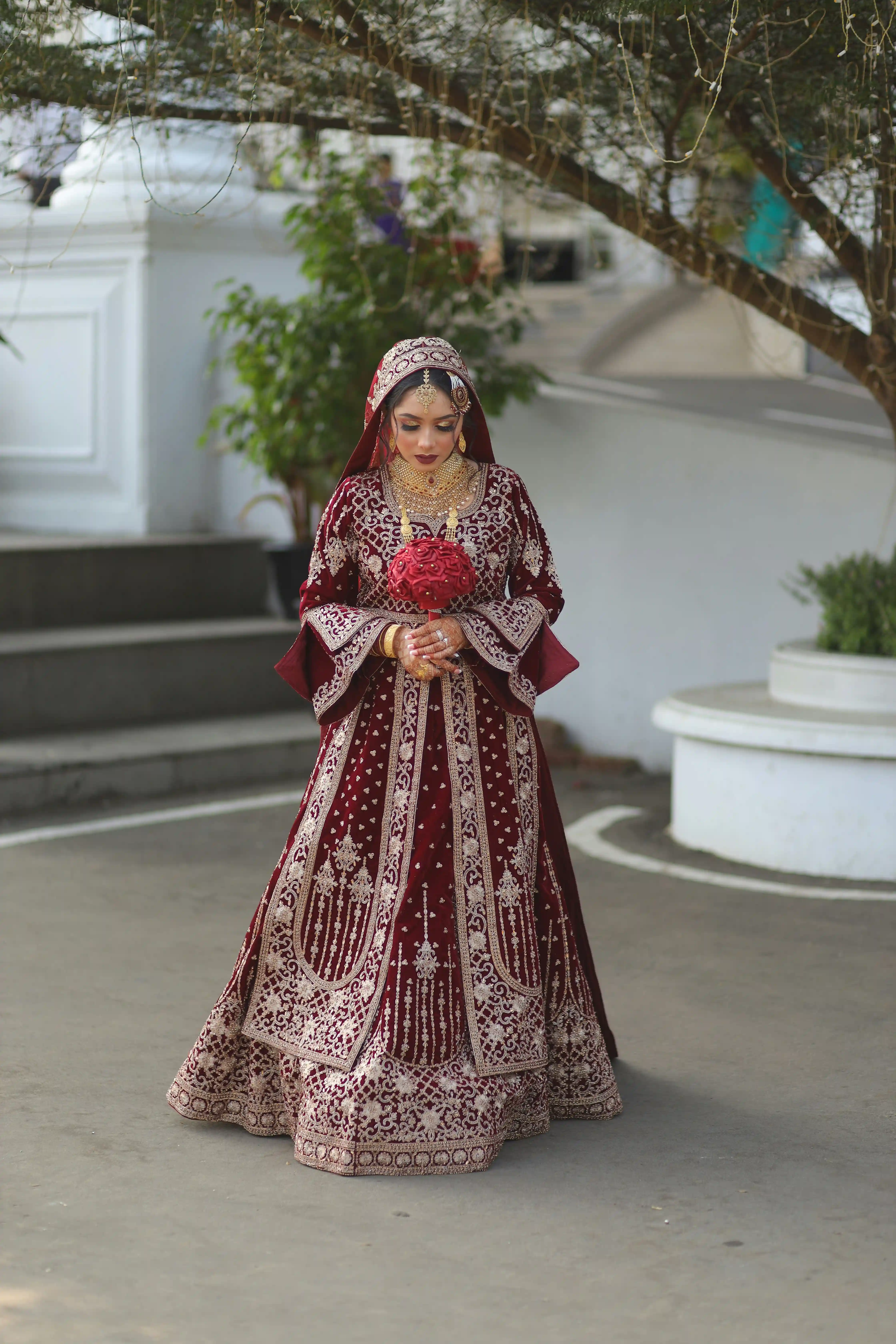 Bridal Gharara Lehenga